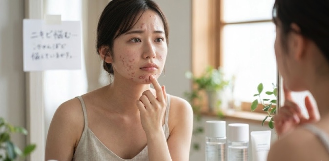 【2026年最新】ニキビができる場所と原因の関係｜部位別の対策と予防法