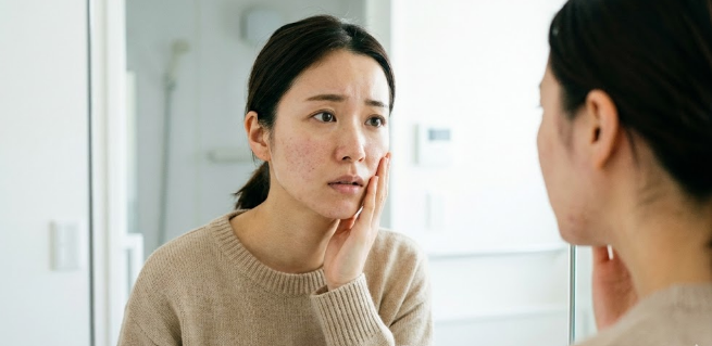 肌悩み別の成分導入スケジュール例