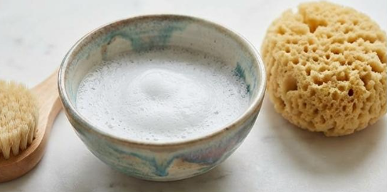 酵素洗顔と蒸しタオルケアのイメージ